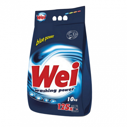 Прах за пране Wei Blue Power, 10кг=125п.