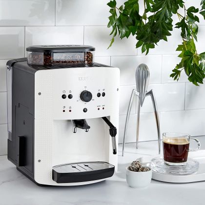 Кафе машина Krups EA810570 Espresseria Roma, автоматична, бяла