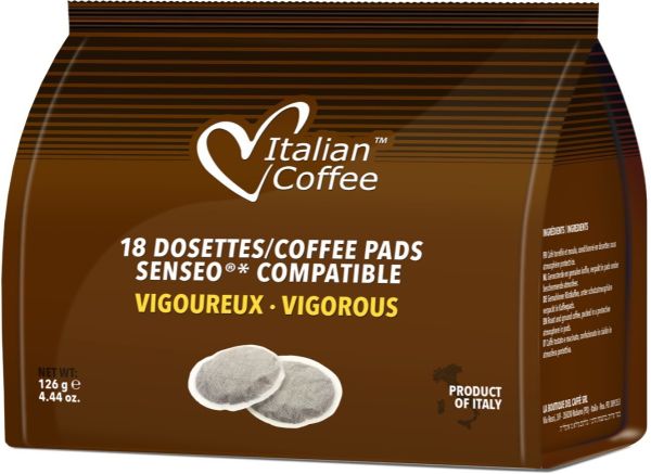 Кафе дози Italian Coffee Vigoroso 18бр. - 62мм.