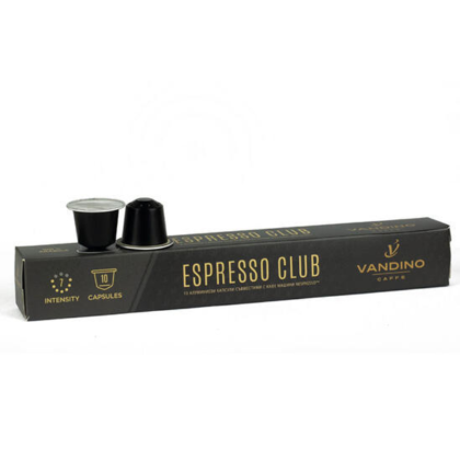 Кафе капсули Vandino Alluminio Espresso Club, съвместими с Nespresso, 10бр.