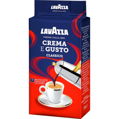 Кафе Lavazza Crema e Gusto, 250гр.