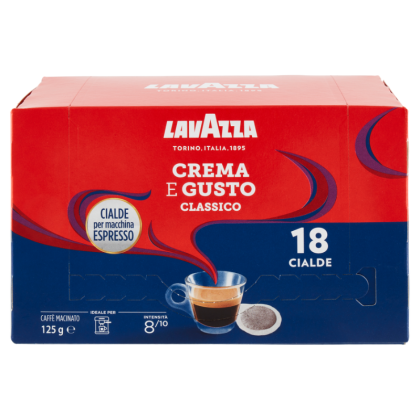 Кафе Дози Lavazza Crema e-gusto Classico, 18 бр/кутия