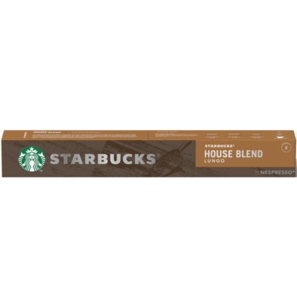 Кафе капсули Starbucks House Blend Lungo, съвместими с Nespresso®, 10бр.