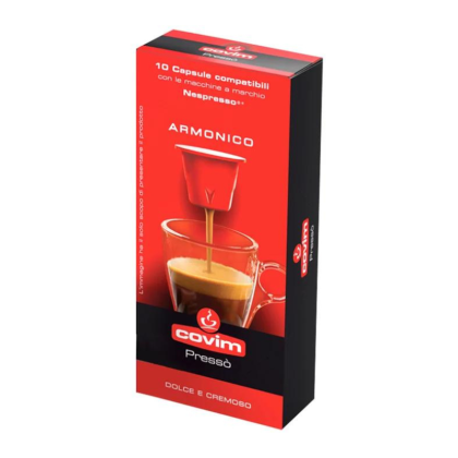Кафе капсули COVIM ARMONICO, Nespresso 10бр./кутия