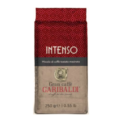 Мляно кафе GARIBALDI Intenso, 0.250кг.