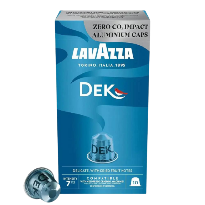 Кафе капсули Lavazza Dek, 10бр. съвместими с Nespresso