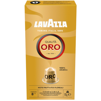 Кафе капсули Lavazza Qualita Oro, 10бр. Nespresso