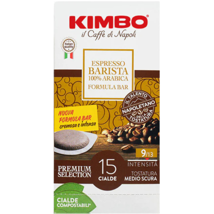Кафе дози Kimbo Espresso Barista 100% Arabica, 15бр. E.S.E