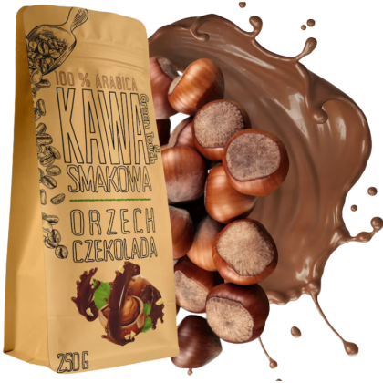 Мляно кафе Green Touch 100% Арабика с нотки на лешници и шоколад, 0.250кг.