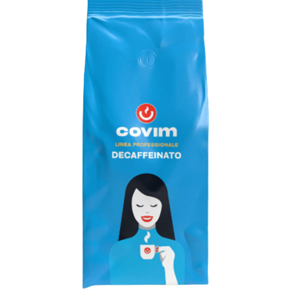 Кафе на зърна Covim Decaffeinato безкофеин, 0.500 кг.