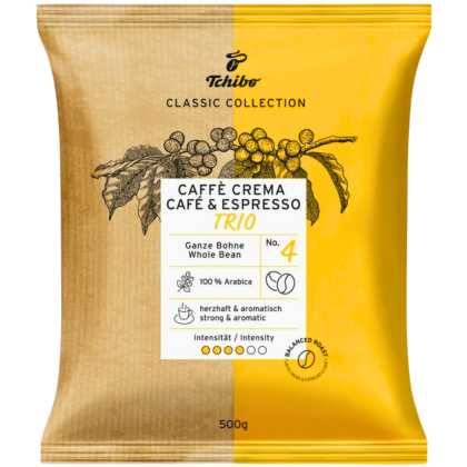 Кафе на зърна Тchibo Caffe Crema Trio N4, 1кг