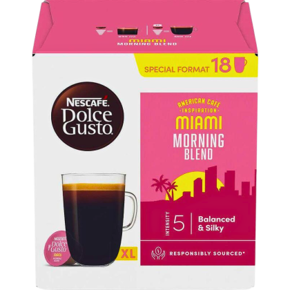 Кафе капсули Dolce Gusto Miami Morning Blend,18бр.