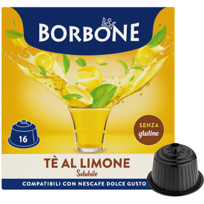 Капсули Borbone лимонов чай съвместими с Dolce Gusto, 16бр.
