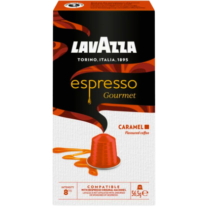 Кафе капсули Lavazza Espresso Gourmet Caramel с аромат на карамел съвместими с Nespresso, 10бр.