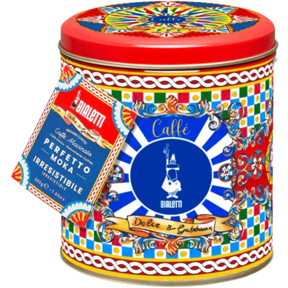 Мляно кафе Dolce&Gabbana Perfetto Moka Irresistibile 0.200кг. + подарък кутия за кафе, червен