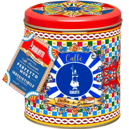 Мляно кафе Dolce&Gabbana Perfetto Moka Irresistibile 0.200кг. + подарък кутия за кафе, червен