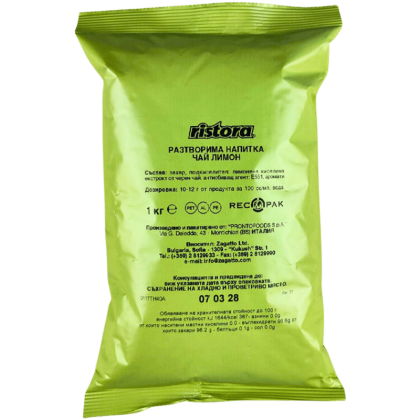 Инстантен чай Ristora Лимон Класик, 1кг