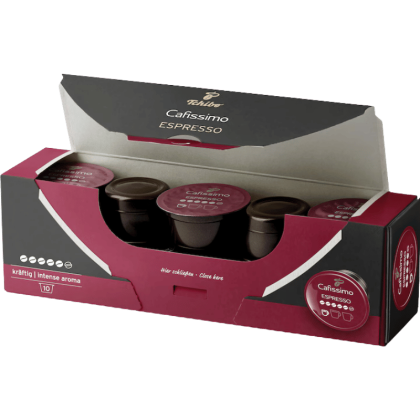 Кафе капсули Tchibo Cafissimo Intense aroma, 10 капсули
