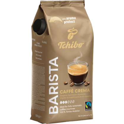 Кафе на зърна Tchibo Barista Caffe Crema, 1кг