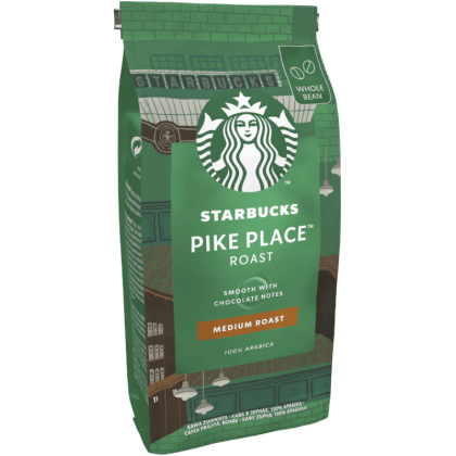 Кафе на зърна Starbucks Medium Pike Place, 0.200кг