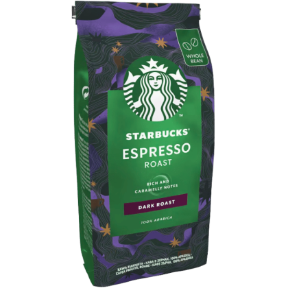 Кафе на зърна Starbucks Dark Espresso, 0.200кг