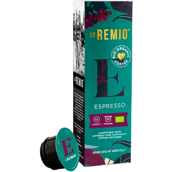Кафе капсули St.Remio Espresso съвместими с Caffitaly, 10 капсули