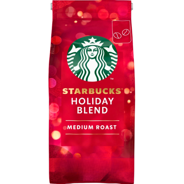 Кафе на зърна Starbucks Holiday Blend, 0.190кг