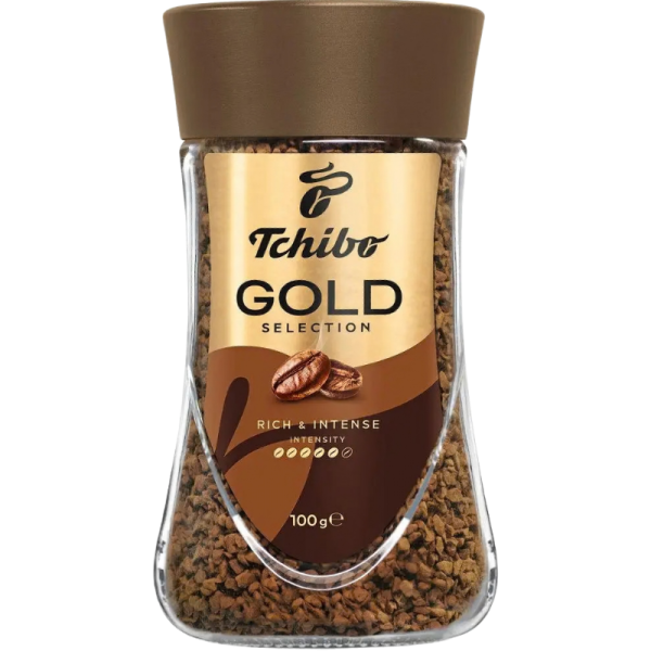 Разтворимо кафе Tchibo Gold Selection, 0.100кг