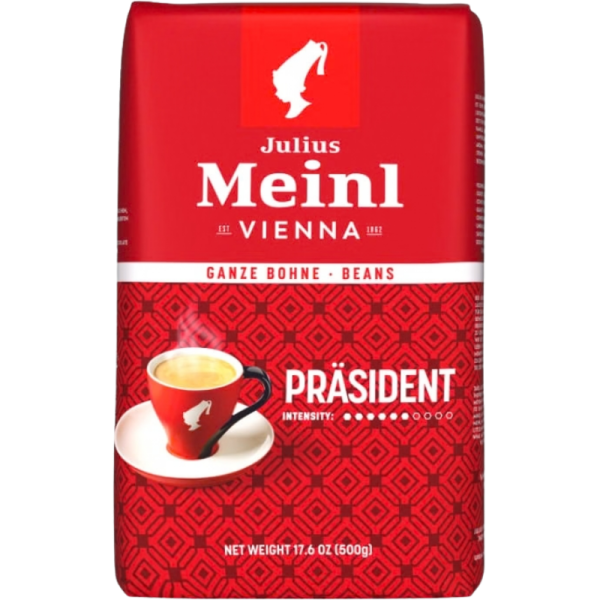 Кафе на зърна Julius Meinl President, 0.500кг