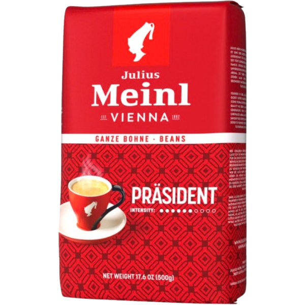 Кафе на зърна Julius Meinl President, 0.500кг