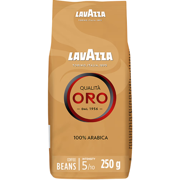 Кафе на зърна Lavazza Qualita Oro, 0.250кг