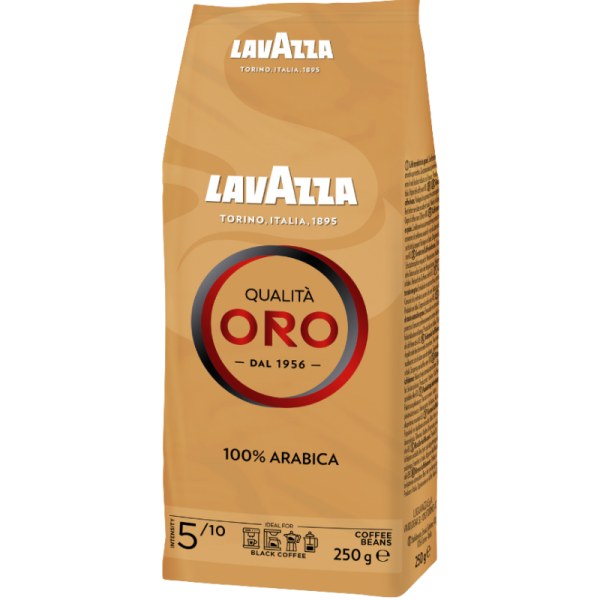 Кафе на зърна Lavazza Qualita Oro, 0.250кг