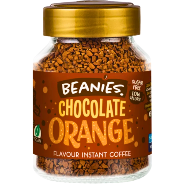 Разтворимо кафе Beanies с аромат на шоколад и портокал, 50гр.