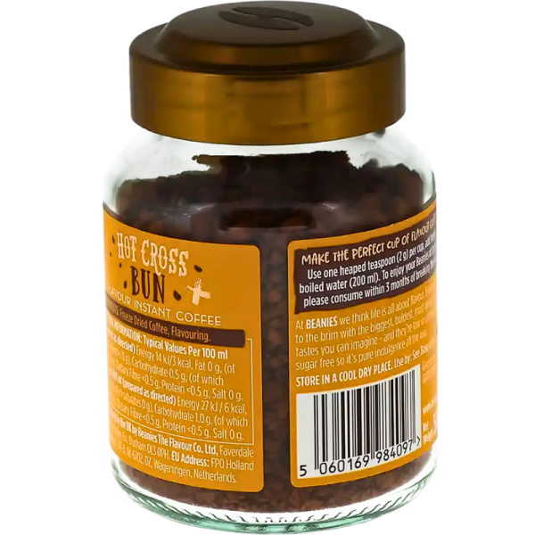 Разтворимо кафе Beanies с аромат на козунак, 50гр.