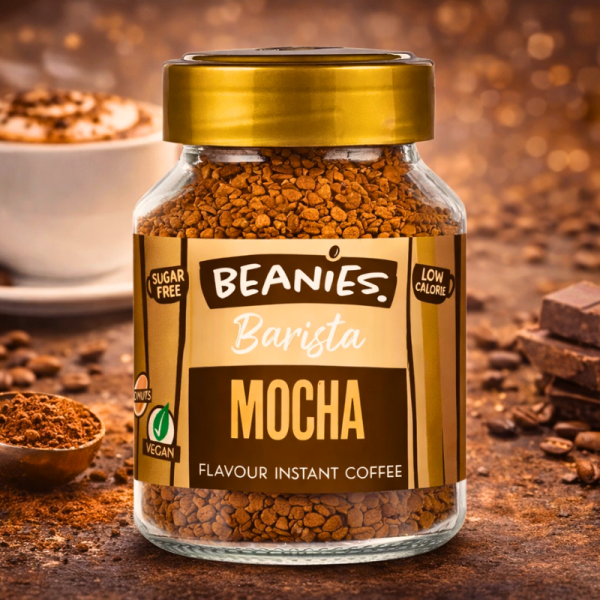 Разтворимо кафе Beanies с аромат на Бариста Мока, 50гр.