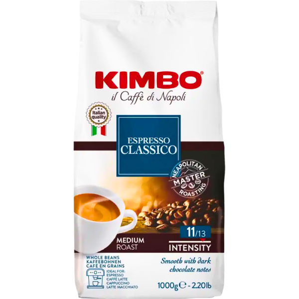 Кафе на зърна Kimbo Classico, 1кг.
