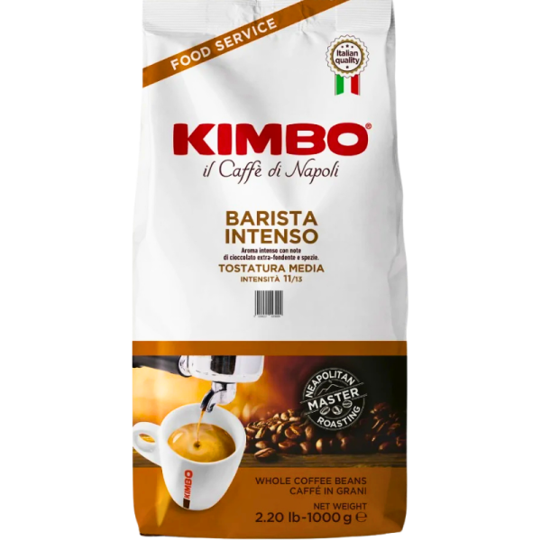 Кафе на зърна Kimbo Barista Intenso, 1кг