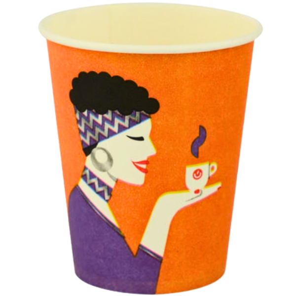 Картонени чаши 180/6 Ковим микс, 3000бр