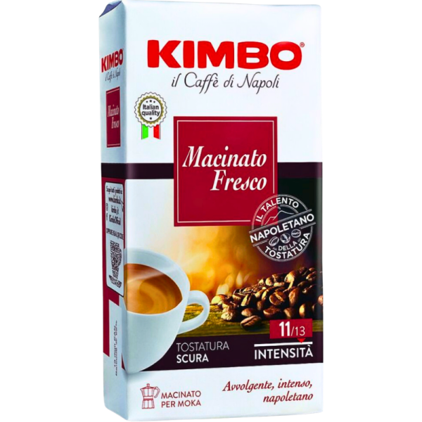 Мляно кафе Kimbo Mascinato Fresco, 0.250кг