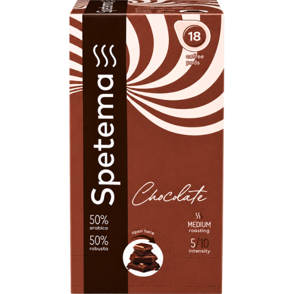 Кафе дози Spetema Chocolate, 18 дози