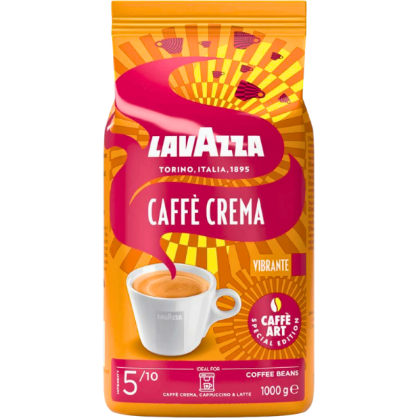 Кафе на зърна Lavazza Cafe Crema Vibrante, 1кг