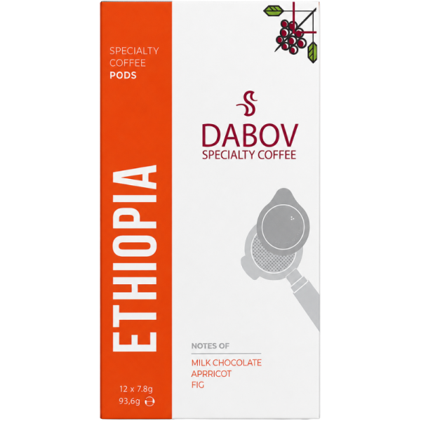 Кафе дози Dabov Specialty Coffe Etiopia, 12 дози