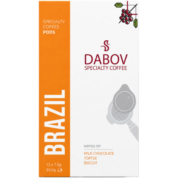 Кафе дози Dabov Specialty Coffe Brazil, 12 дози