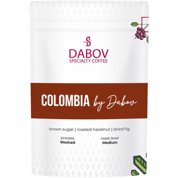 Кафе на зърна Dabov Specialty coffe Columbia, 0.208кг