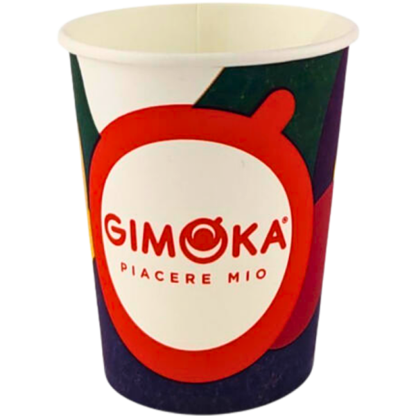Картонени чаши Gimoka подходящи за вендинг автомати, 100бр