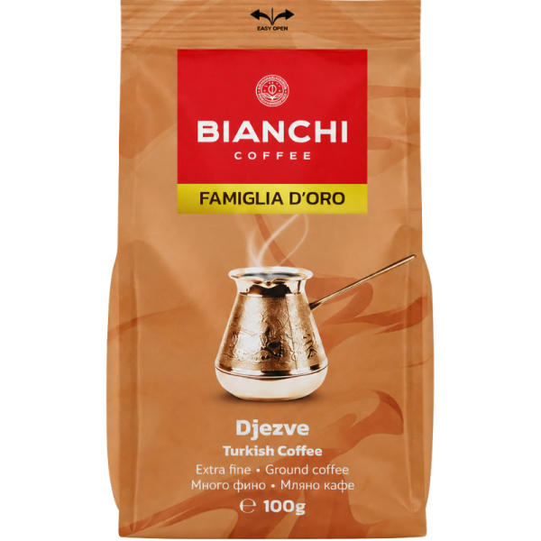 Мляно кафе Bianchi Family Doro за джезве, 100 гр