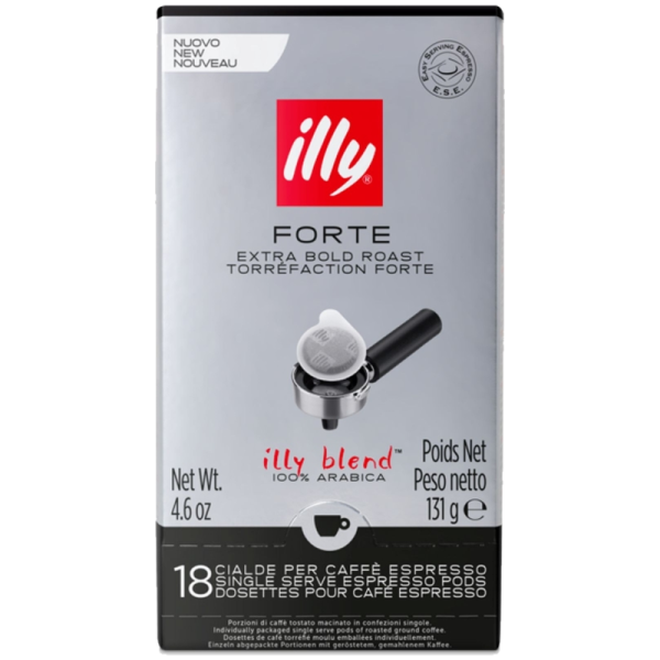 Кафе дози illy Forte E.S.E., 18 бр.