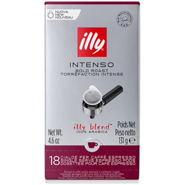 Кафе дози illy Intenso E.S.E., 18 бр.