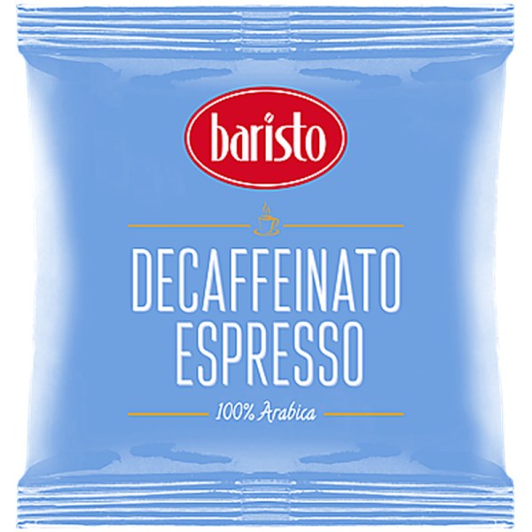 Кафе дози Baristo Decaffeinato Espresso E.S.E., 150 бр., 100% Арабика без кофеин