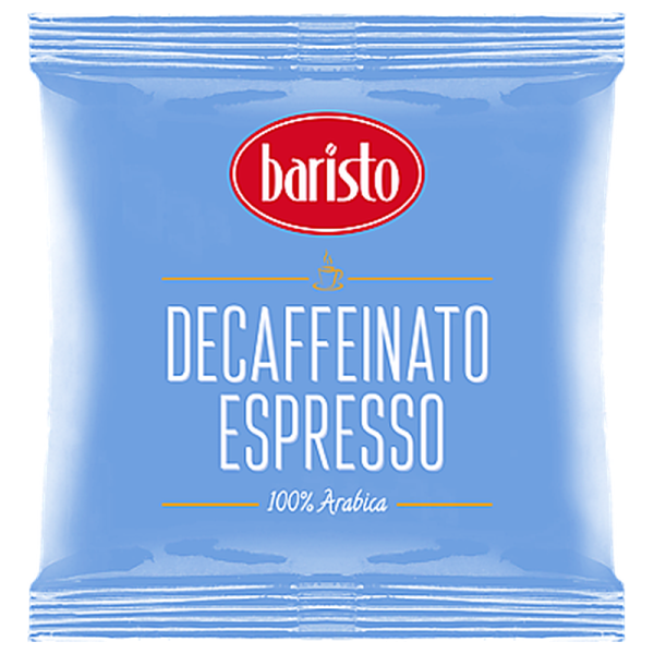 Кафе дози Baristo Decaffeinato Espresso E.S.E., 150 бр., 100% Арабика без кофеин